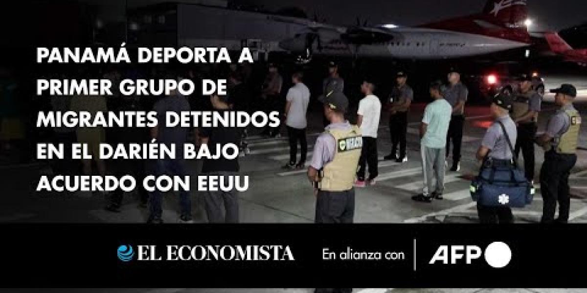 Panam Deporta A Primer Grupo De Migrantes Detenidos En El Dari N Bajo