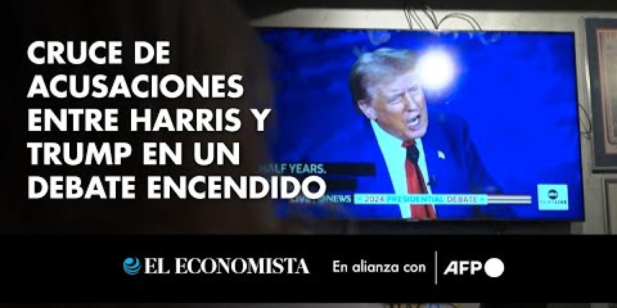 Cruce De Acusaciones Entre Harris Y Trump En Un Debate Encendido