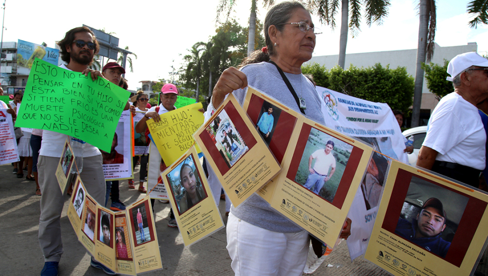 De acuerdo con un diagnóstico de la Comisión Nacional de Derechos Humanos, en Guerrero han desaparecido desde el 2014 a la fecha 437 personas. Foto: Cuartoscuro