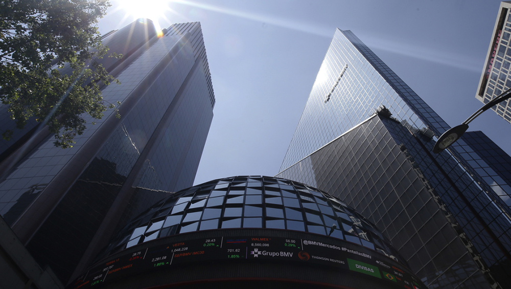 CIUDAD DE MEXICO, 16 DE AGOSTO DE 2019.- EDIFICIO DE LA BOLSA MEXICANA DE VALORES (BMV).FOTO: DANIEL SANCHEZ