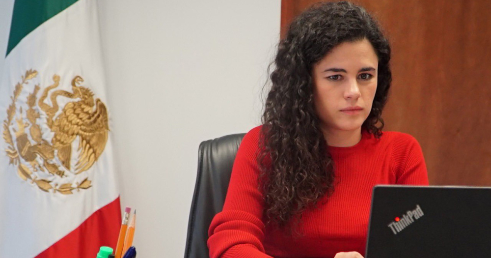 Luisa María Alcalde Luján, secretaria del Trabajo y Previsión Social. Foto EE: Cortesía