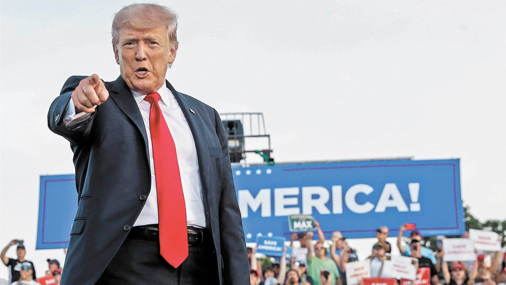 Donald Trump, expresidente de Estados Unidos. Foto: Reuters