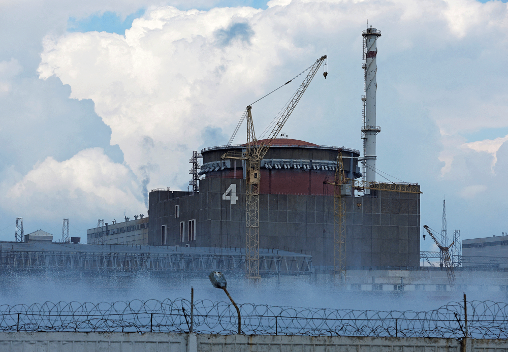 Central nuclear de Zaporiyia. Foto: Reuters