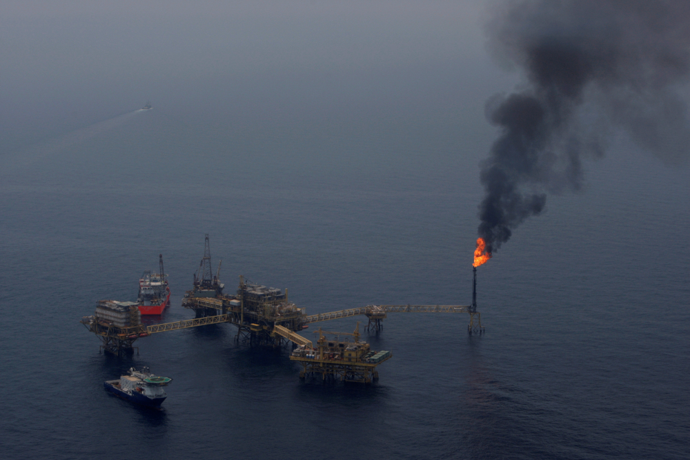 Plataforma de Pemex Ku-Maloob-Zaap. Foto: Reuters