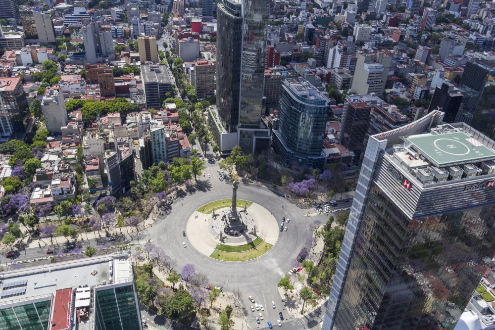 El corredor de Reforma se caracteriza por tener precios elevados respecto al metro cuadrado de vivienda. Foto: Especial.