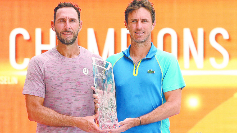 Santiago González y Édouard  Roger-Vasselin ocupan el tercer lugar en el ranking ATP