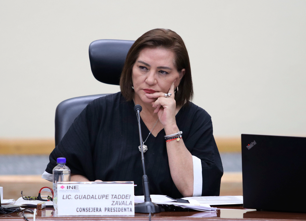 Guadalupe Taddei Zavala, consejera presidenta del INE. Foto: Cuartoscuro