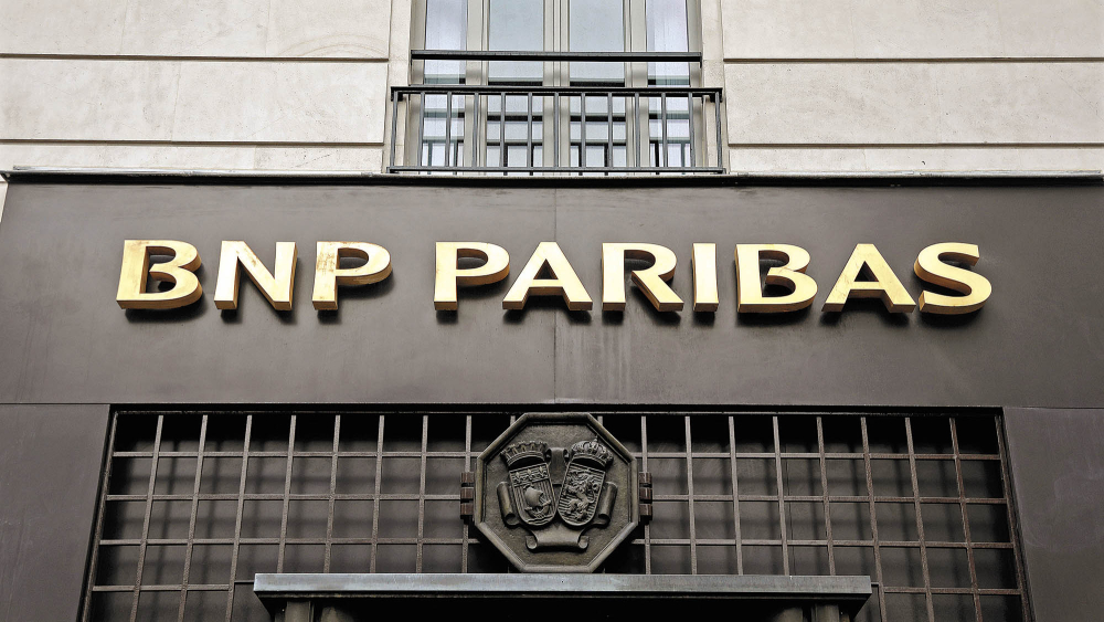 A view of a BNP Paribas bank office in Paris, France, February 4, 2020. REUTERS/Charles Platiau