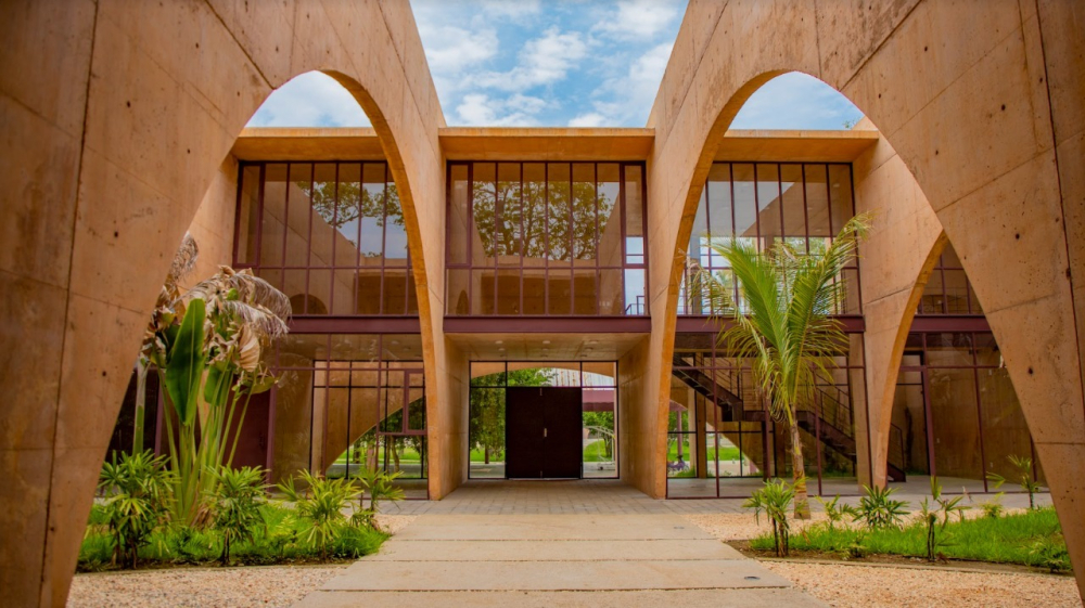 Polideportivo, en Jalpa de Méndez, Tabasco. Foto: Cortesía.