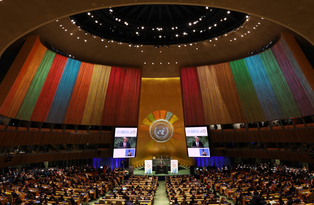 La cumbre sobre los Objetivos de Desarrollo Sostenible (ODS) inició este lunes en la sede la ONU.Foto: Reuters