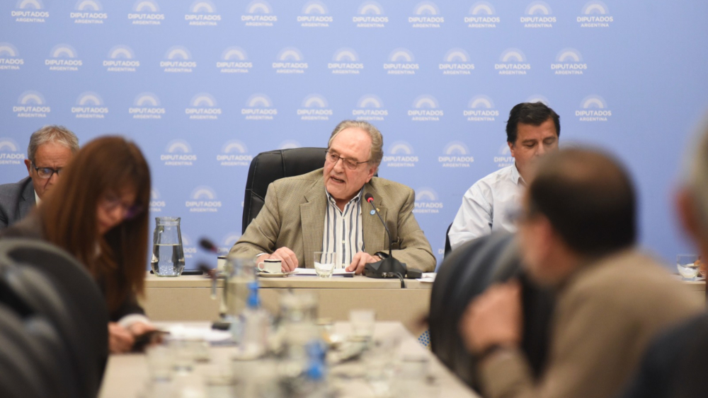  Carlos Heller presidente de la Comisión de Presupuesto y Hacienda de la Cámara de Diputados en Argentina. Foto: Cortesía