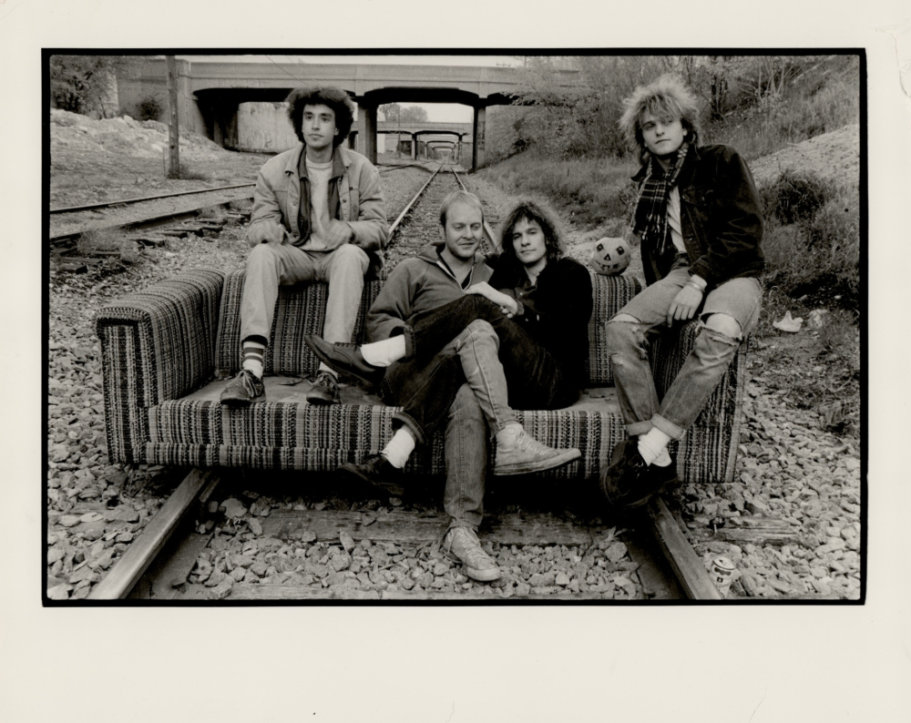 Chris Mars, Bob Stinson, Paul Westerberg y Tommy Stinson. Foto: Cortesía Rhino Records