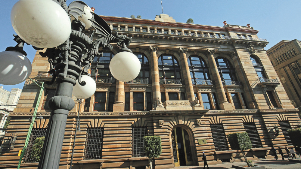 Fachada del Banco de México. Foto EE: Rosario Servín