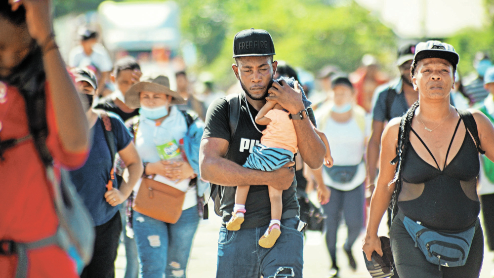 México enfrenta una crisis migratoria. Foto: Reuters.