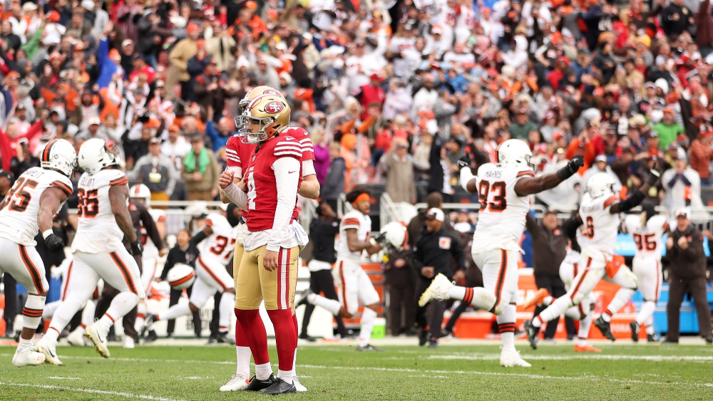 La última vez que los 49ers empezaron una temporada con 5-0 fue en 2019. Foto: AFP