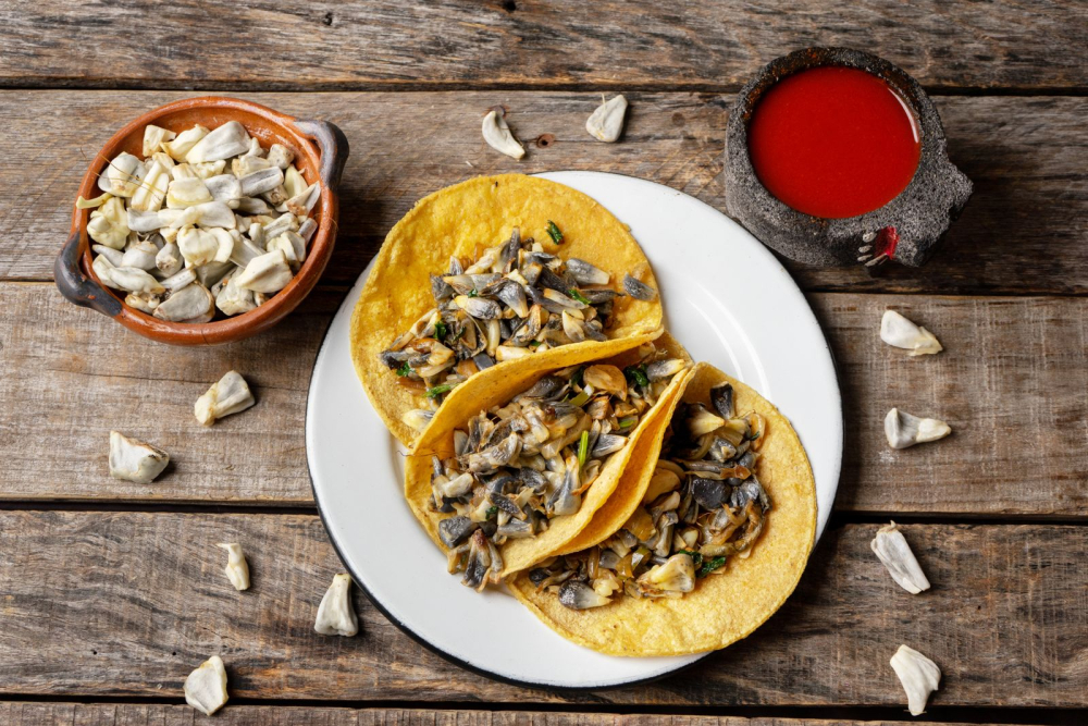 Tacos de Huitlacoche