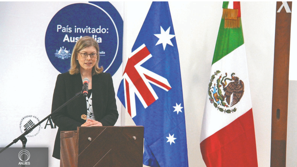 Rachel Moseley, embajadora de Australia en México. Foto EE: Archivo