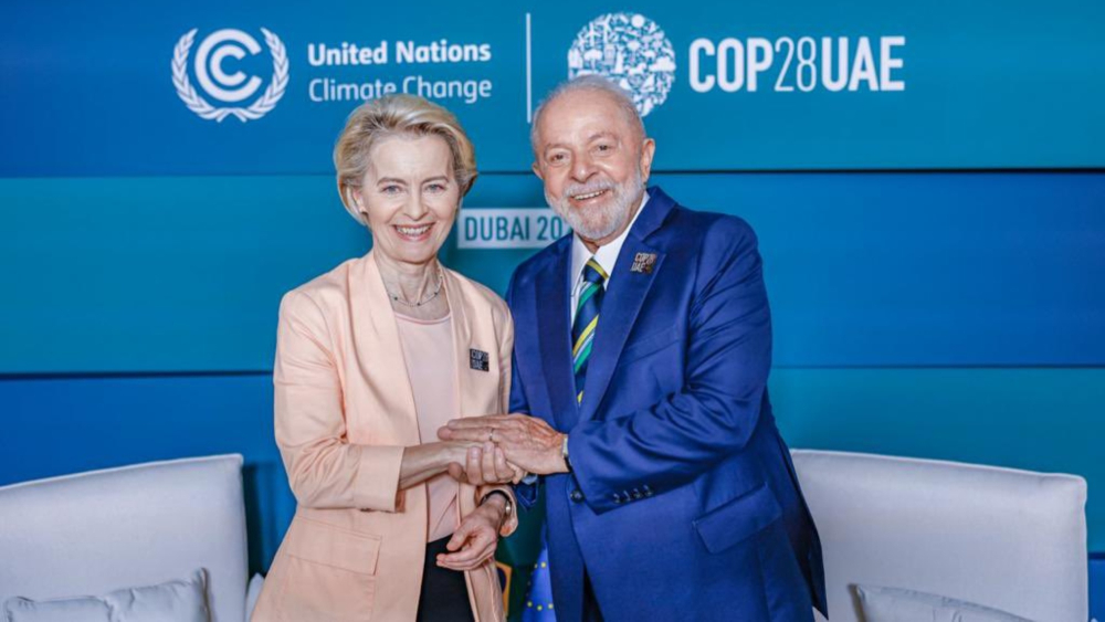  Luiz Inácio Lula da Silva y la presidenta de la Comisión Europea, Ursula von der Leyen. Foto EE: Cortesía.