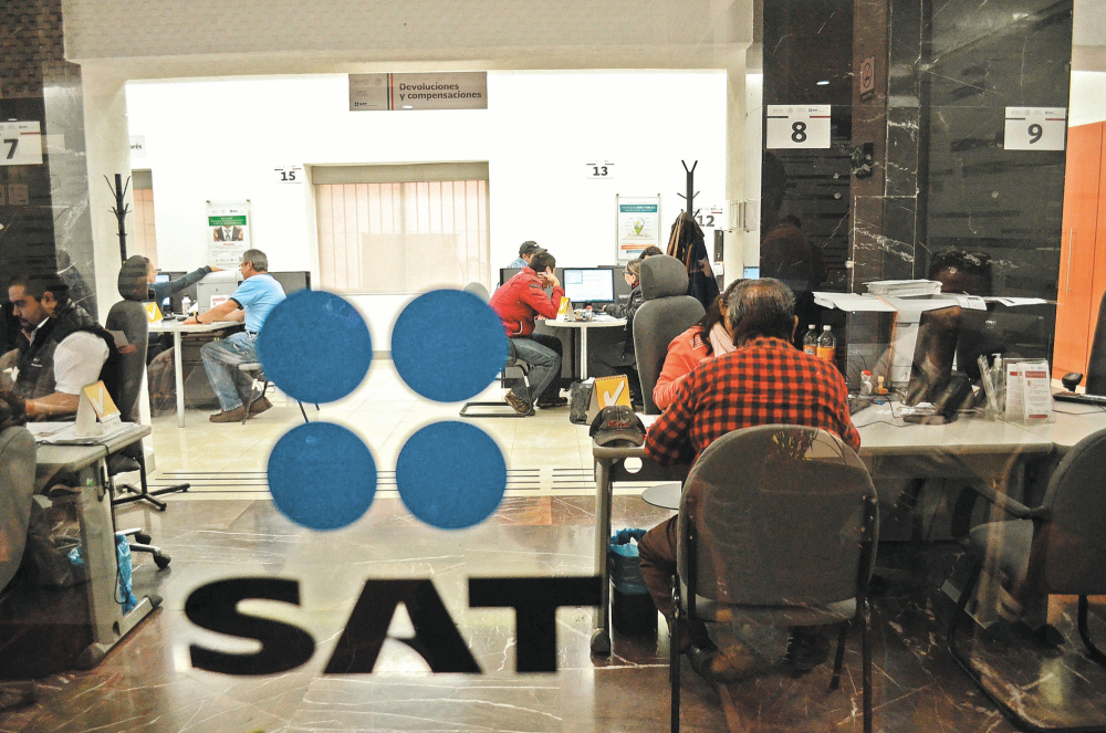 QUERETARO,QRO 22.01.15 OFICINAS DEL SAT EN LA CIUDAD DE QUERETARO.