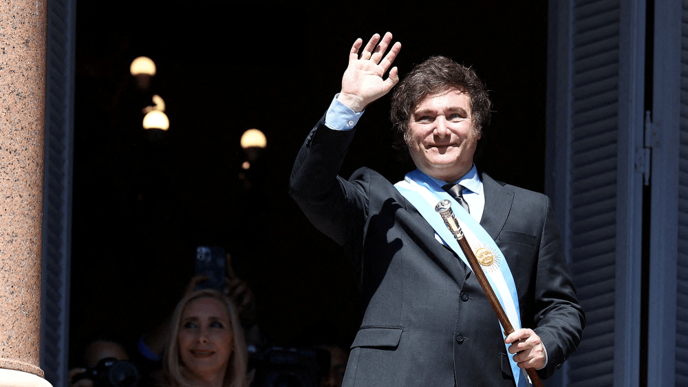 Javier Milei, presidente de Argentina. Foto: Reuters