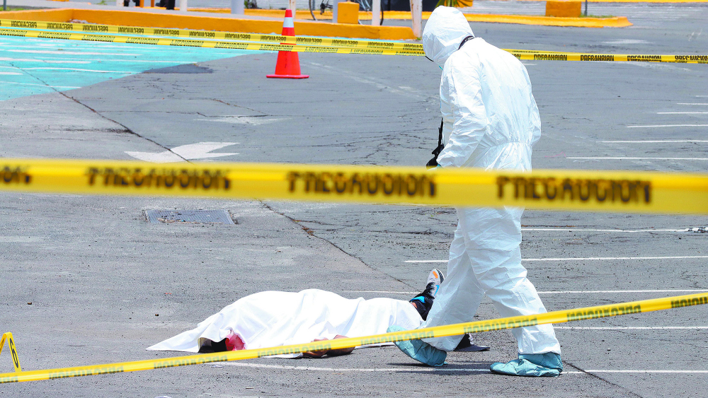 Fue asesinado un hombre en el estacionamiento de la Plaza de las Americas.