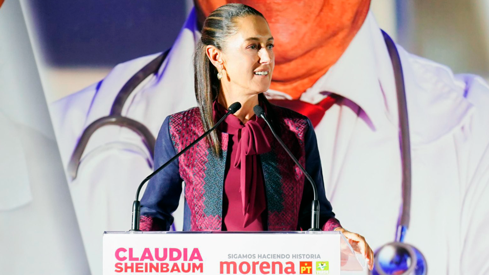 Claudia Sheinbaum, candidata de la coalición Sigamos Haciendo Historia a la Presidencia de México. Foto EE: Cortesía X / @Claudiashein