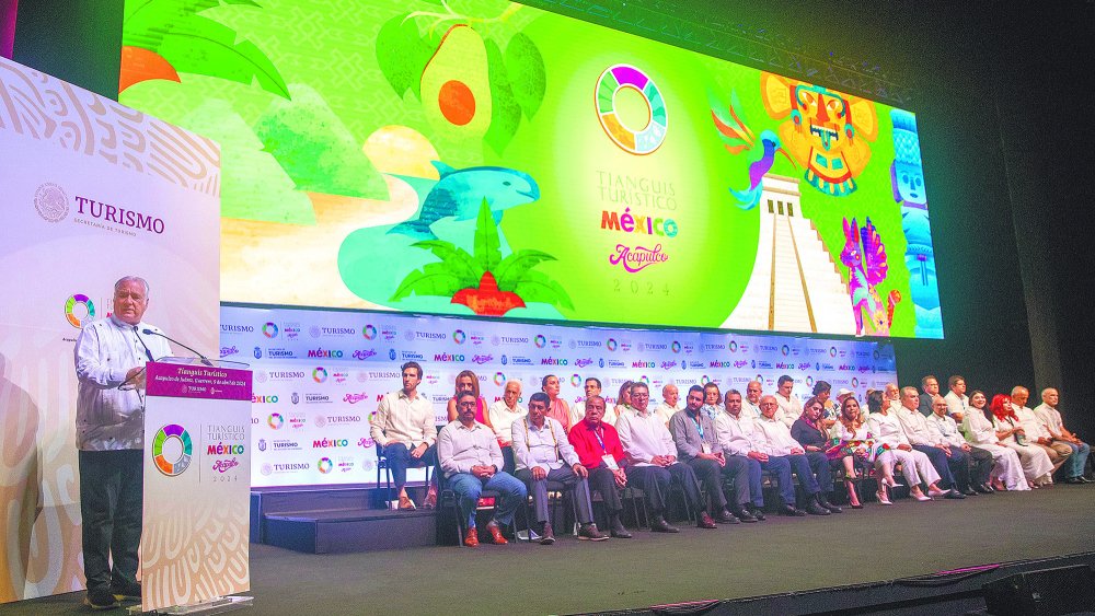 En el Tianguis Turístico de México los invitados de honor fueron las y los gobernadores de Guerrero, Campeche, Quintana Roo, Tabasco y Oaxaca