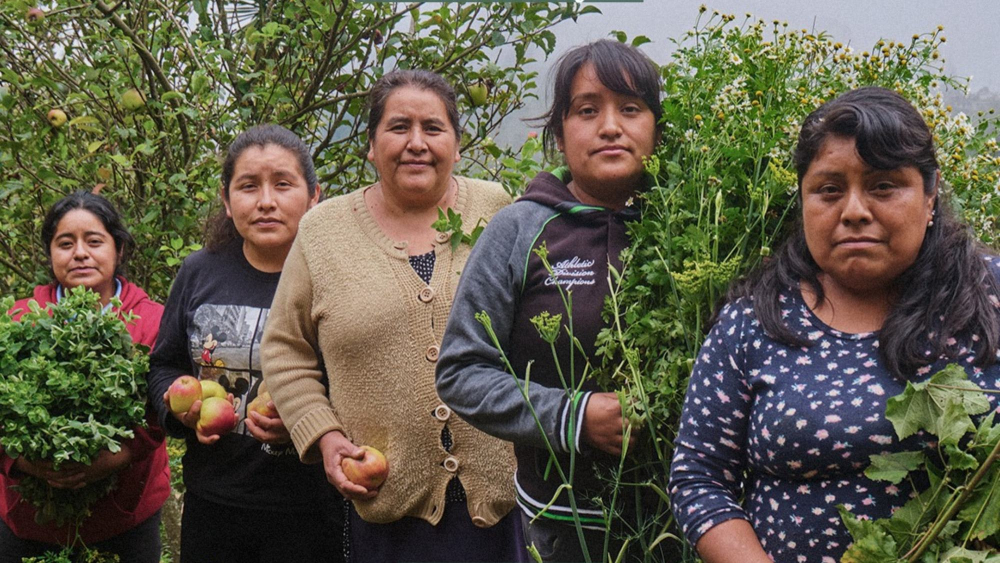 Las emprendedoras crean los productos en la comunidad; desde la cosecha hasta tener un producto final. Foto: Naye´Ancestral.