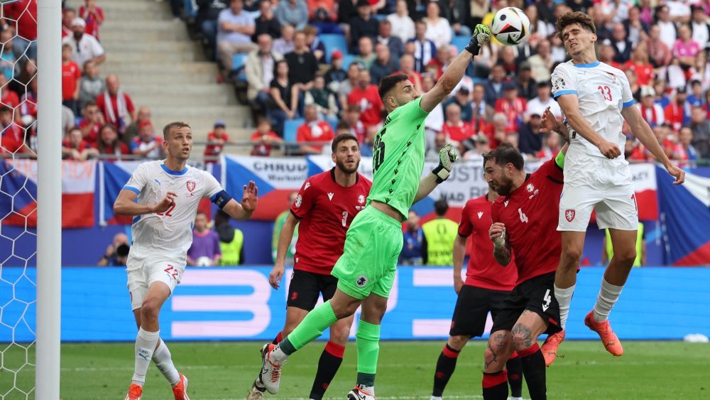 Tanto los checos como Georgia perdieron sus primeros partidos. Foto: AFP