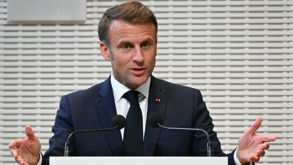 El presidente francés Emmanuel Macron. Foto: AFP