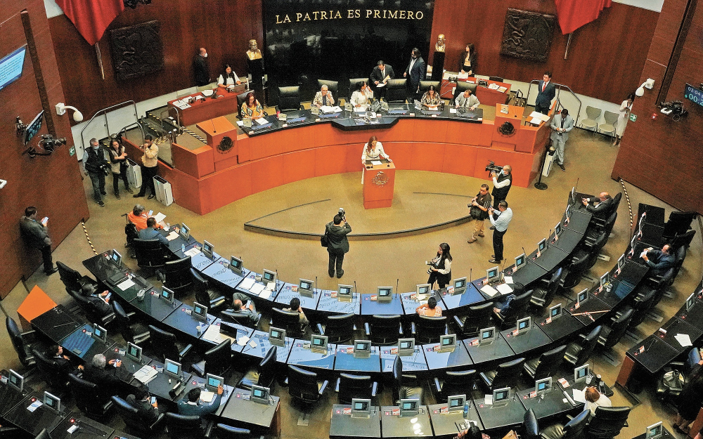 Pleno del Senado de la República. Foto: Cuartoscuro / Archivo