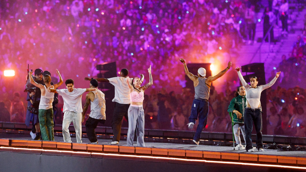 Cierre de los Juegos Paralímpicos de París 2024. Foto: AFP.