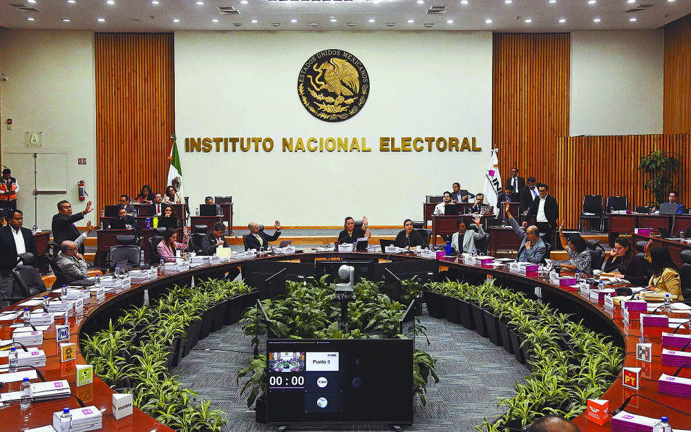 Esta semana el Consejo General del INE deberá sesionar para poder dar inicio al proceso electoral para la selección de jueces federales. Foto: Cuartoscuro