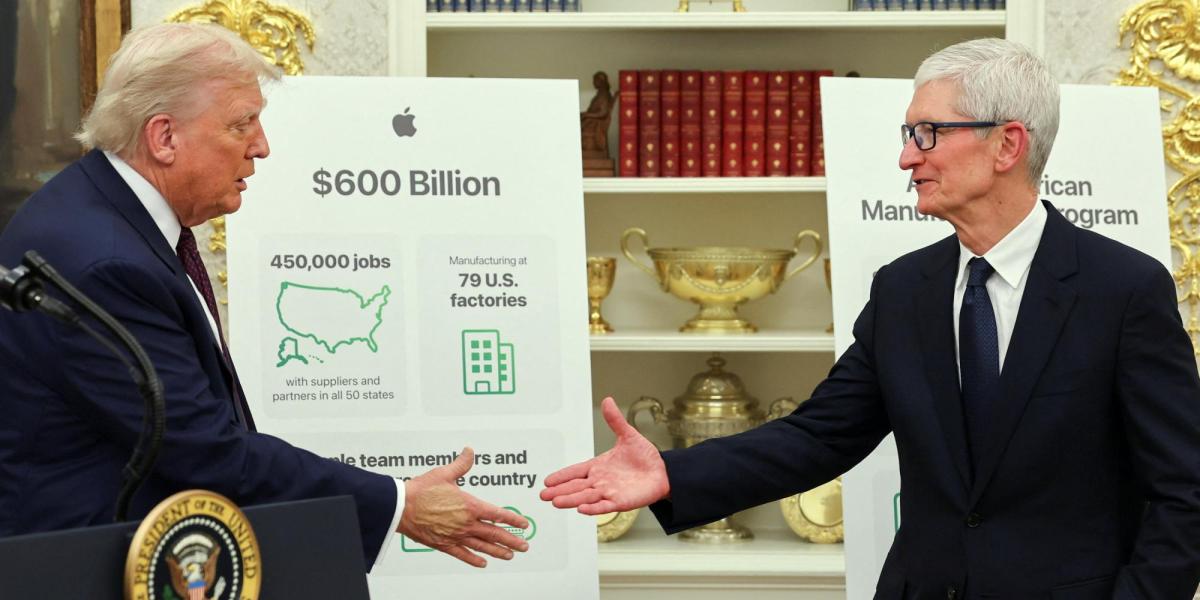 Apple invertirá 100,000 millones de dólares en Estados Unidos en los ...