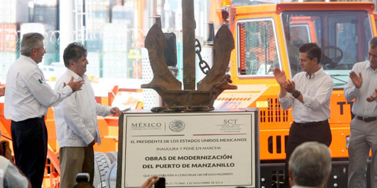 Puerto de Manzanillo recibe 5,200 mdp en inversión