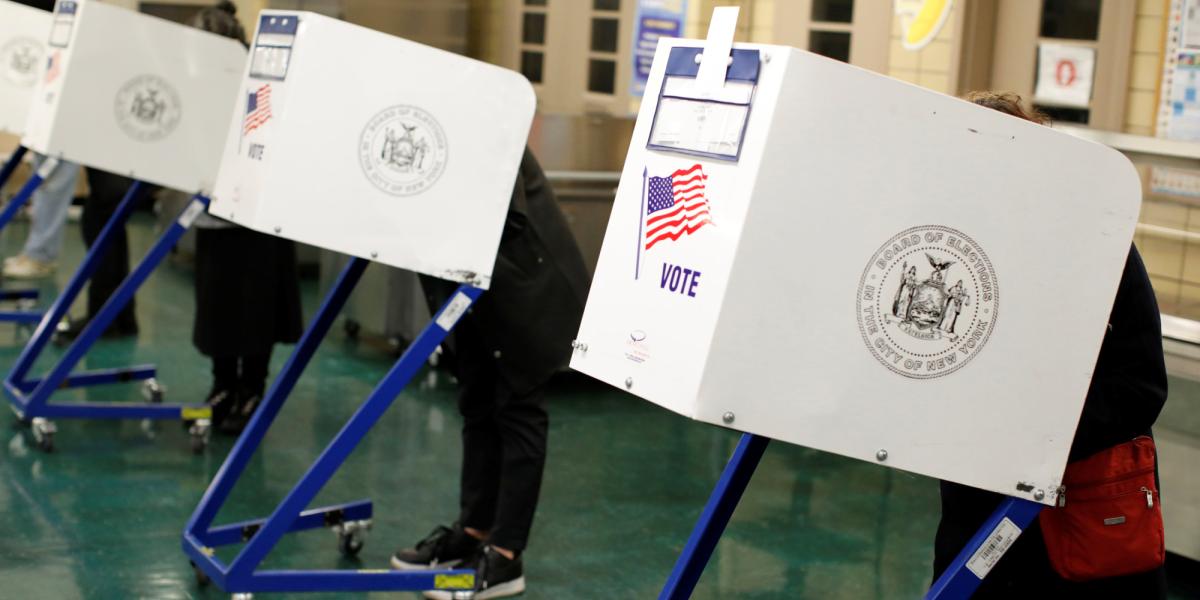 Comienzan las elecciones de medio mandato en el este de Estados Unidos