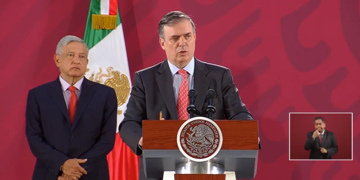 México califica como golpe de Estado la renuncia de Evo Morales: Ebrard