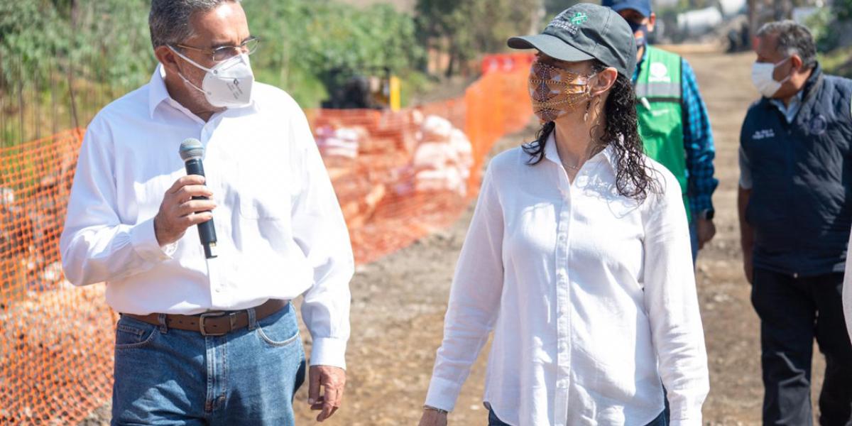 Gobierno de CDMX presenta avances en obras de drenaje en Tláhuac