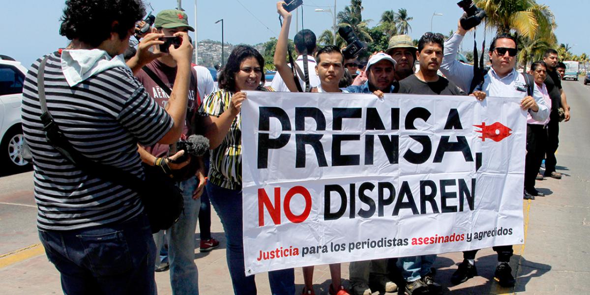 México sigue en rojo en el mapa de Reporteros Sin Fronteras sobre libertad de prensa