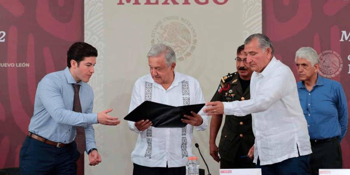 AMLO presenta el plan de apoyo para enfrentar escasez de agua en Nuevo León