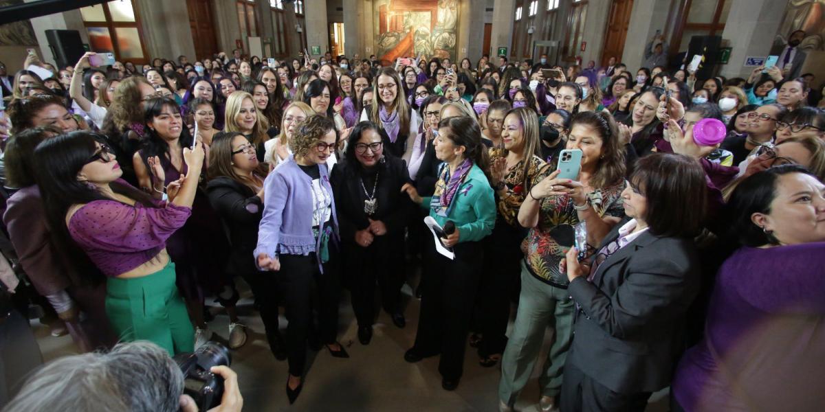 Ministras de la SCJN se suman al paro del 9M "Un día sin nosotras"