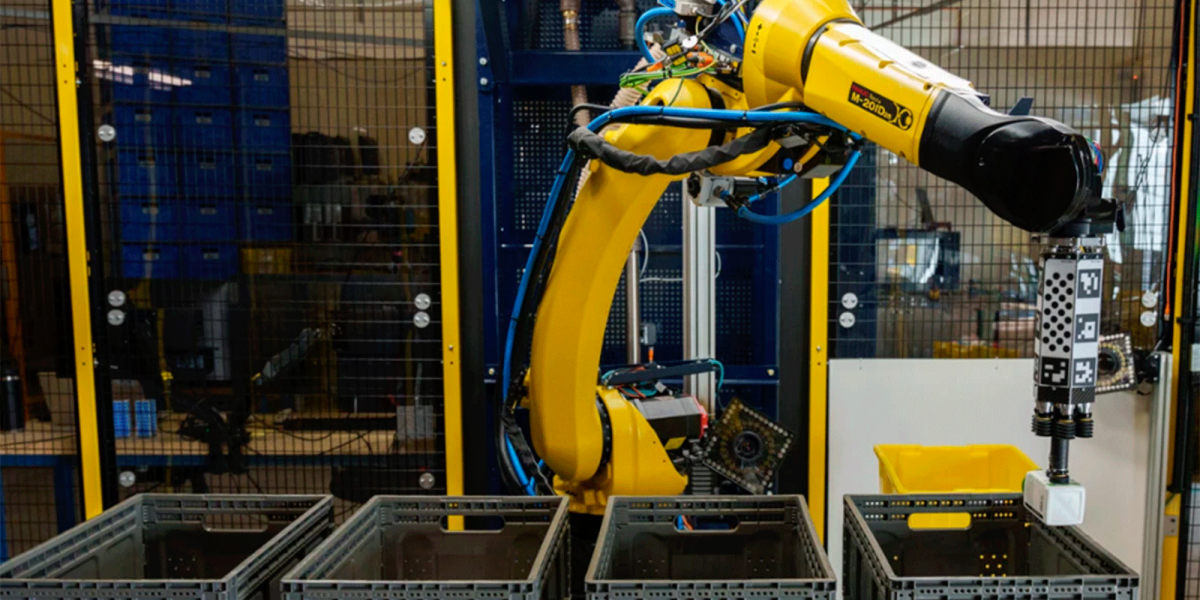 La fábrica de robots de Amazon