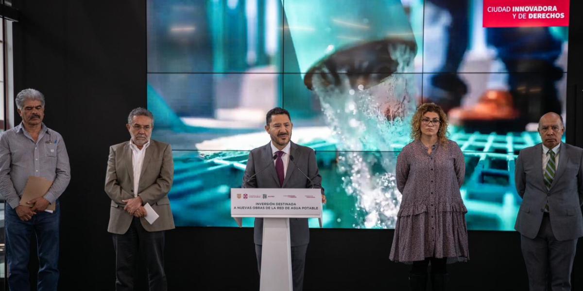 CDMX anuncia 509 millones de pesos adicionales para nuevas obras hídricas