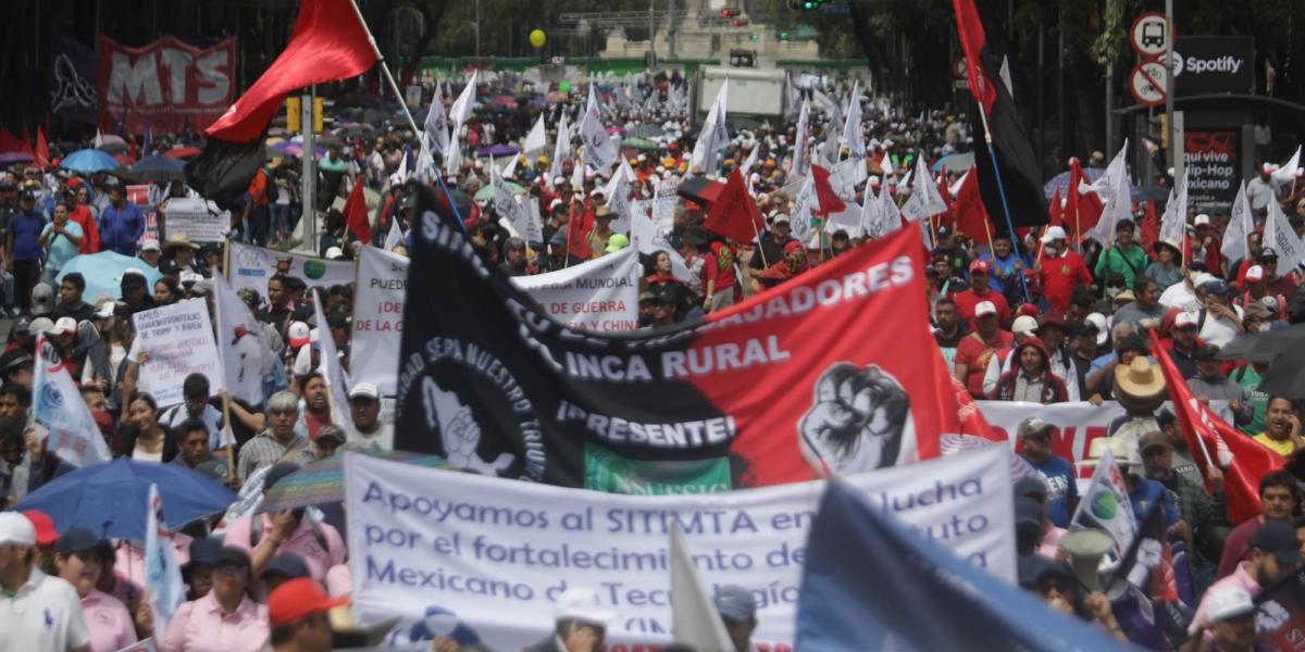 Marchas por el Día del Trabajo en CDMX: ¿Por dónde pasarán?