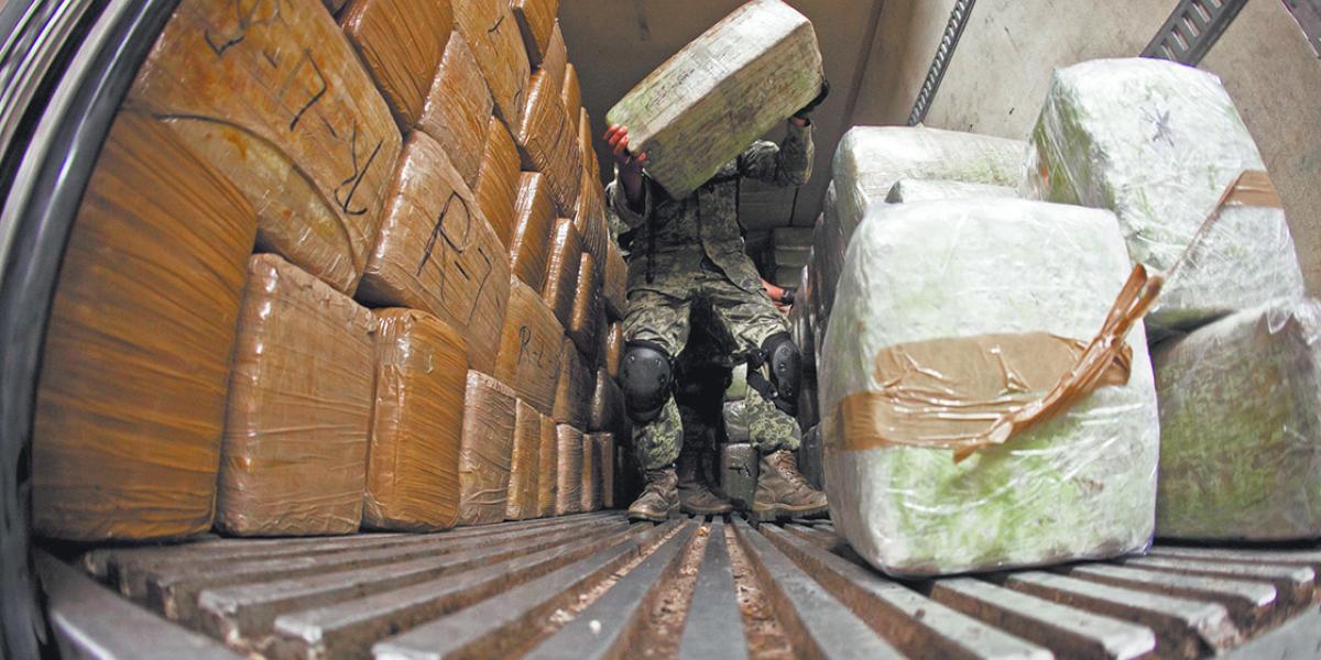 Decomisan 400 kilos de narcóticos en el AICM entre el 2025 y 2026