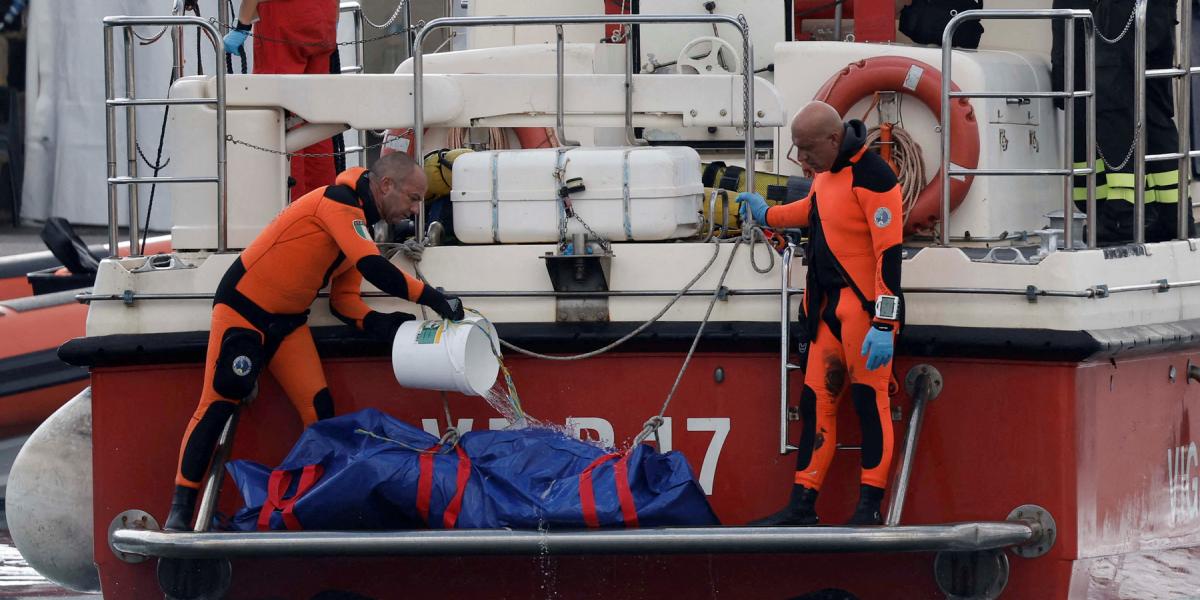 Rescuers found the body of technology entrepreneur Mike Lynch after the ship sank