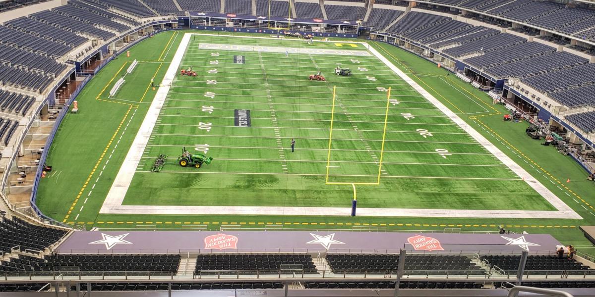 Un viaje turístico por el AT&T Stadium, la casa de Dallas Cowboys