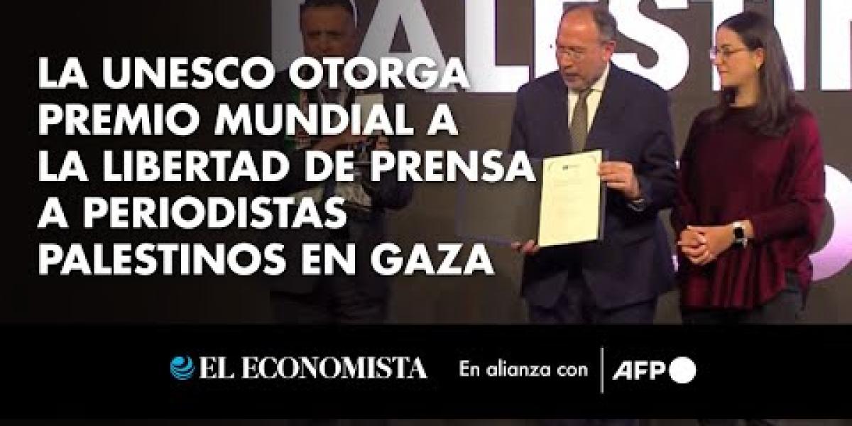 La Unesco otorga Premio Mundial a la Libertad de Prensa a periodistas ...