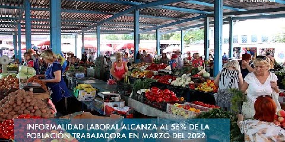 Informalidad laboral alcanza al 56% de la población trabajadora en ...