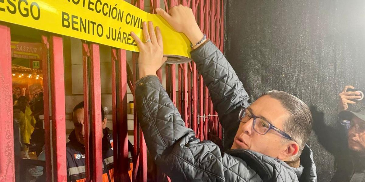 Alcalde clausura la Plaza de Toros y el Estadio Ciudad de los Deportes